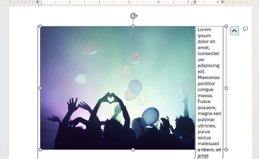 Example image too large for table cell in Word